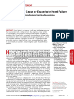 Drugs That May Cause or Exacerbate Heart Failure a Scientific Statement From the American Heart Association