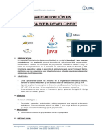 Especialización JavaWebDeveloper Extension