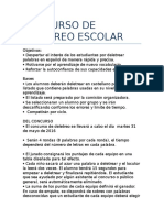 Concurso de Deletreo Escolar