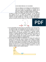 Ejercicios para Parcial de Colisiones