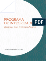 Programa de Integridade Diretrizes para Empresas Privadas