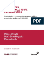 Lattuada - Tres decadas del desarrollo rural en la Argentina.pdf