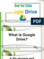 How To Use Google Drive