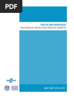 NBR 15842 2010 Qualidade de Serviço Para Pqueno Comércio