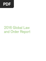 2016 Gallup Law and Order Index