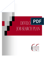 Developing A Job Search Plan Job Search Plan