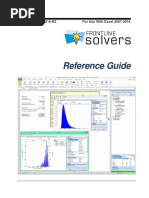 Frontline Solvers Reference Guide