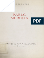 Hugo Montes - Pablo Neruda