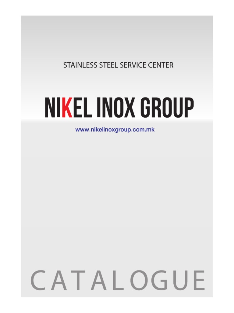 Katalog Nikel Inox Group | PDF