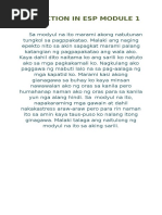 Download Reflection in Esp Module 1 by HyvethJeshiellePBandoy SN319486596 doc pdf