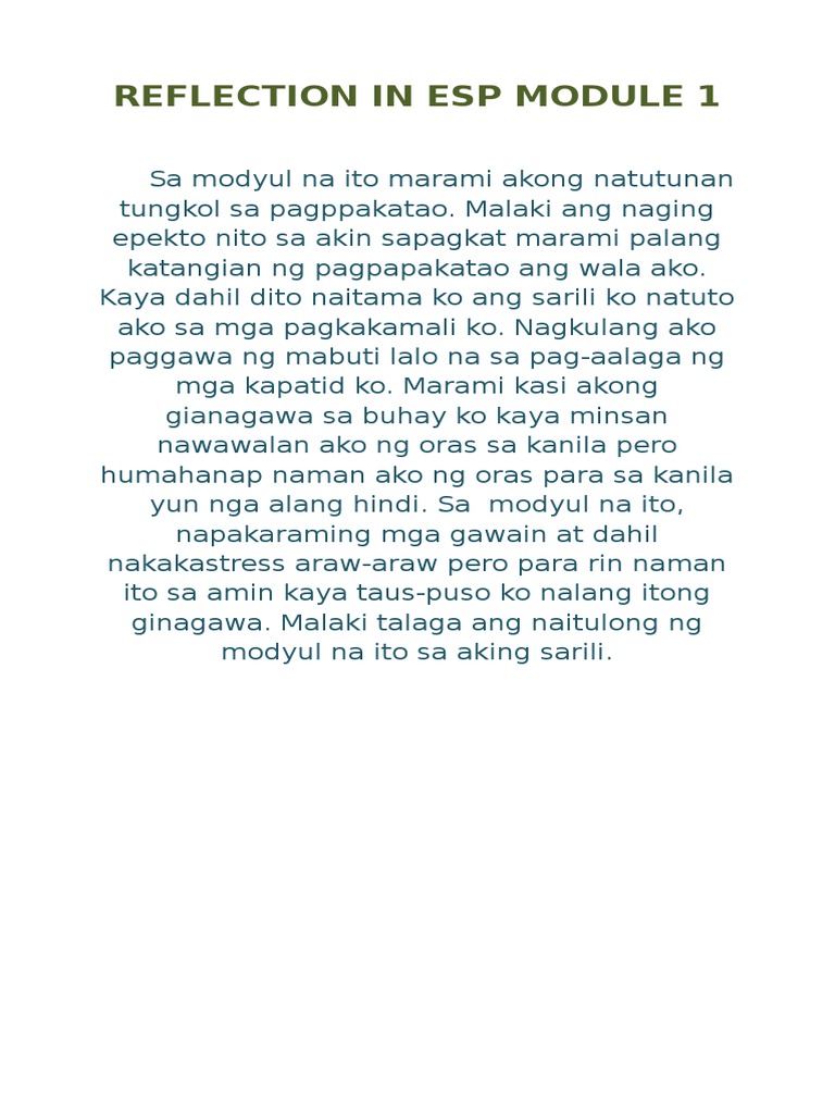 essay esp tagalog grade 8