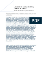 Principales Estructuras Cerebrales Relacionadas Con La Memoria