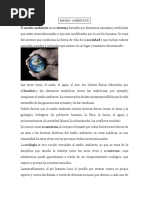 medio ambiente