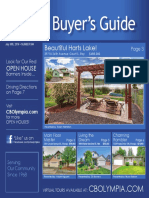 Coldwell Banker Olympia Real Estate Buyers Guide July 30th 2016
