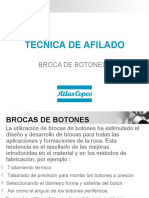 Afilado de brocas de botones