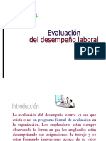 Evaluacion Del Desempeno Laboral