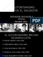 El Autoritarismo Militar