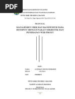 Download Contoh Proposal Ujian Praktik Smk Tkj 2013_2014 - Google Dokumen by Mochamad Sirodjudin SN319496136 doc pdf