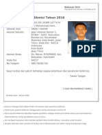 Kartu Peserta Bidikmisi 2016