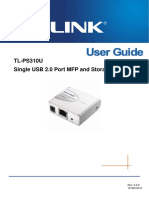 Tl-Ps310u v1 User Guide