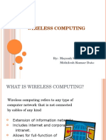 Wireless Computing