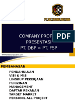 Presentation DBP - FSP 2016