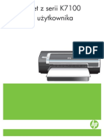 HP Officejet K7100 Podręcznik Użytkownika