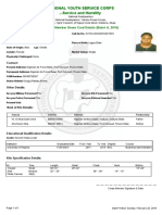 National Youth Service Corps ... Service and Humility: Corps Member Green Card Details (Batch A, 2016)