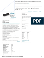 ATMEGA328P-PN ATMEL, 8 Bit Microcontroller, Low Power High Performance, ATmega, 20 MHZ, 32 KB, 2 KB, 28 Pins, DIP - Farnell Element14