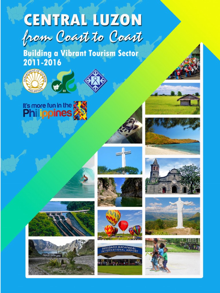 travel brochure in luzon tagalog