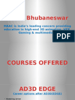 MAAC Bhubaneswar: MAAC Is India's Leading Concern Providing Education in High-End 3D Animation, VFX, Gaming & Multimedia