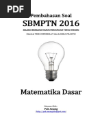 Download PembahasanSoalSBMPTN2016MatematikaDasarKode350SampelVersion-UnfinishedbyAldyTamaraSN319537516 doc pdf
