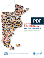OIM-CAREF La Migración Dominicana en Argentina 2000-2015