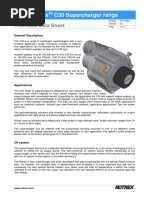 Rotrex Technical Datasheet C38 Range PDF Pump Engines 