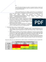 Evaluación de Riesgo Del Software PDF