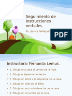 Seguimiento de Instrucciones Verbales