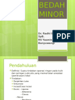 Bedah Minor Dr. Radhi Bakarman, SPB - Fics