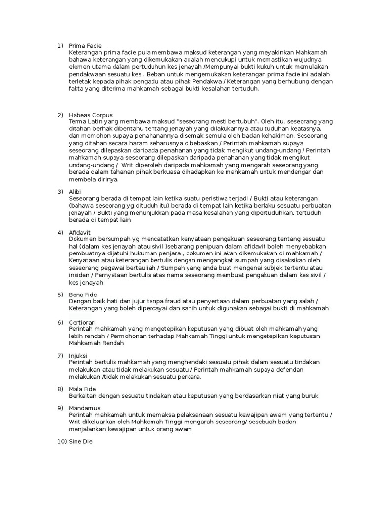 Istilah Mahkamah Pengajian Am Stpm Pdf