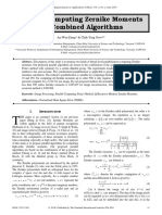 Parallel Computing Zernike Moments Via Combined Algorithms