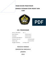 Laporan Resmi Praktikum Gel