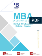 MBA Gestión de Salud (LP)