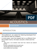 Acoustics