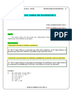 Revisão Geral de Matemática - Marcia Rebello Da Silva