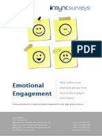 Emotioemployee Engagementnal Engagement Study