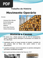 Movimento Operário - Trabalho de História.pptx