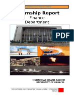 SSGC Internship Report on Finance Department
