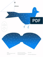 MR Printables Flapping Bird Paper Toy