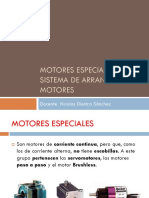 Motores Especiales Arranque