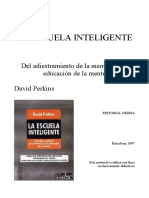 La Escuela Inteligente. David Perkins