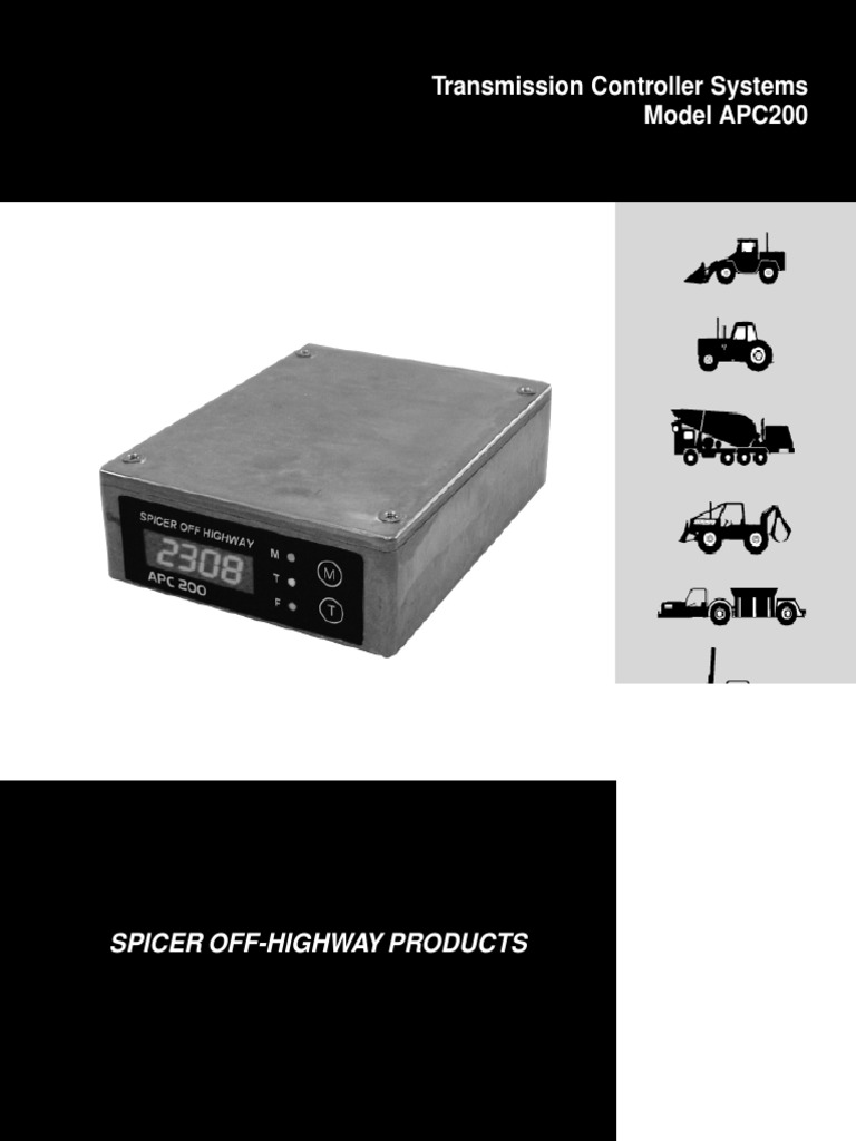 APC200 Transmission | Automatic Transmission | Transmission (Mechanics)